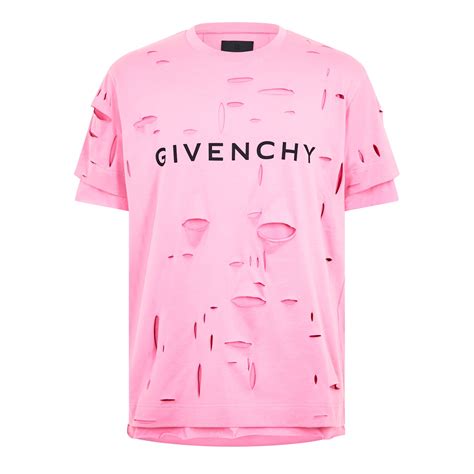 givenchy t shirt melbourne|Givenchy distressed t shirt.